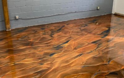 Step into the Future of Flooring with Dayton’s Metallic Polyurea Coatings