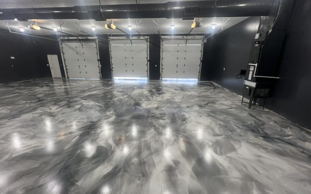 Dayton’s One-of-a-Kind Flooring Solution: The Metallic Polyurea System